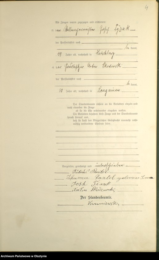 image.from.unit.number "Heirats-Haupt-Register Nr 1 - 47"