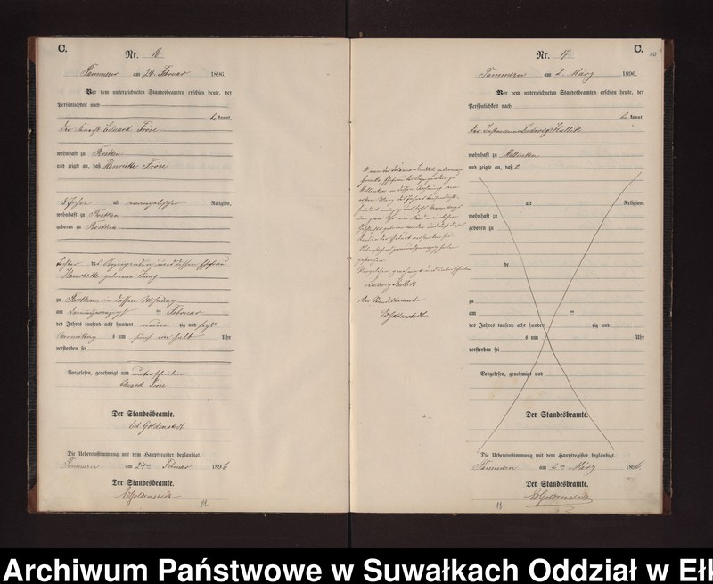 image.from.unit.number "Sterbe-Neben-Register des Preussischen Standes-Amtes Neuhoff Kreis Loetzen"