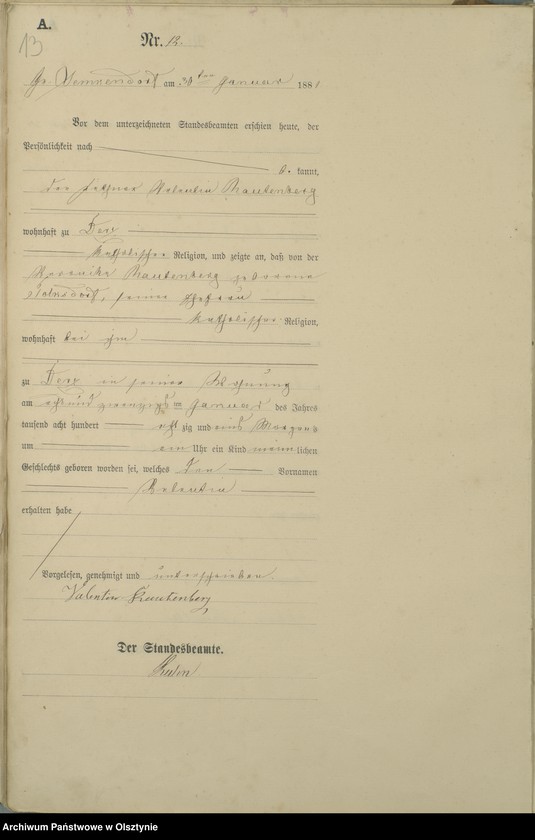 image.from.unit.number "Geburts-Haupt-Register Nr 1 - 128"