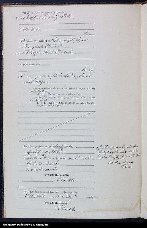 Obraz 9 z jednostki "Heiraths-Neben-Register Nr 1 - 17"