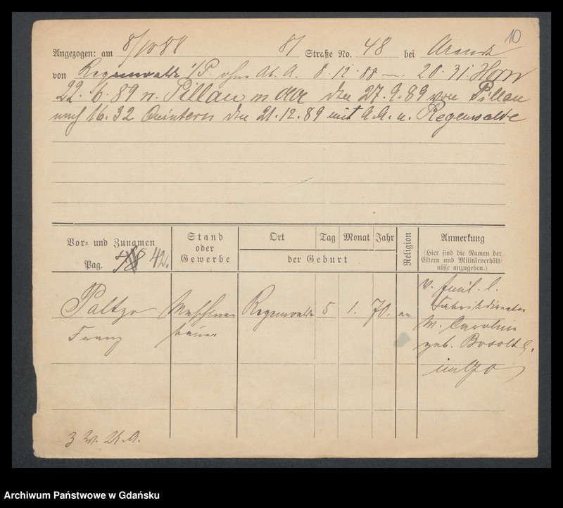 image.from.unit.number "Karty meldunkowe: Palmansky - Panwitz"