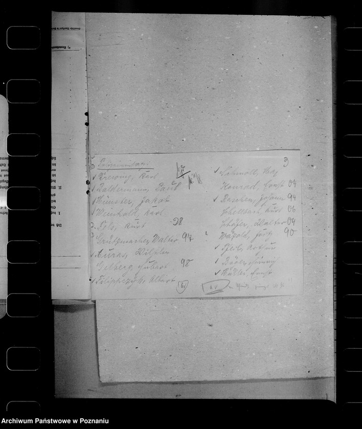 Obraz 7 z jednostki "Abstellung von Gefolgschaftsmitglieder zur Polizei - Reserve"