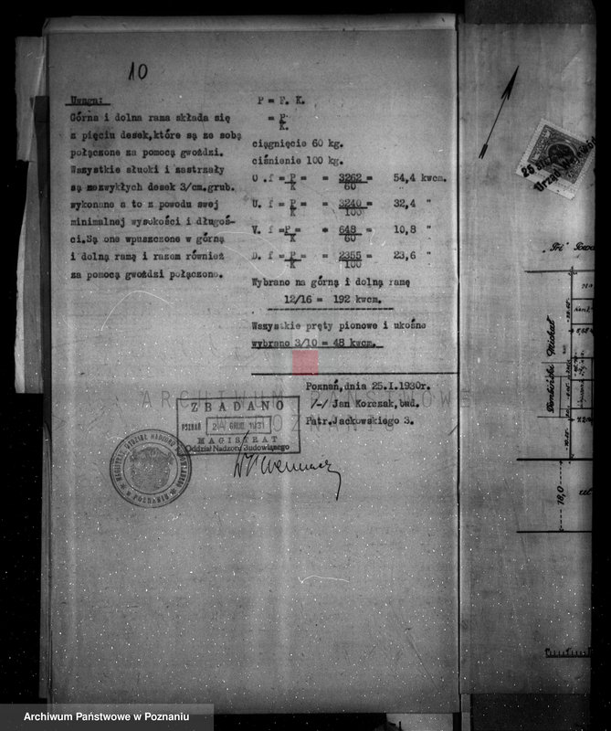 image.from.unit.number "Zatwierdzenie wytwórni wyrobów papierniczych nr 475 Władysława Goździejewskiego w Poznaniu"