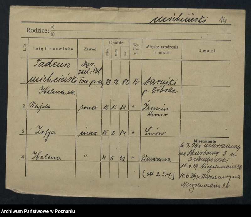 image.from.unit.number "Michaluk - Mielcan"
