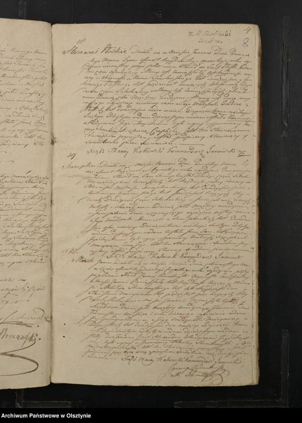 image.from.unit.number "Akta Urodzenia, Zeyścia y Małżeństw Gminy Janowskiey Obwodu Przasnyskiego Wojewodztwa Płockiego za Rok 1834"