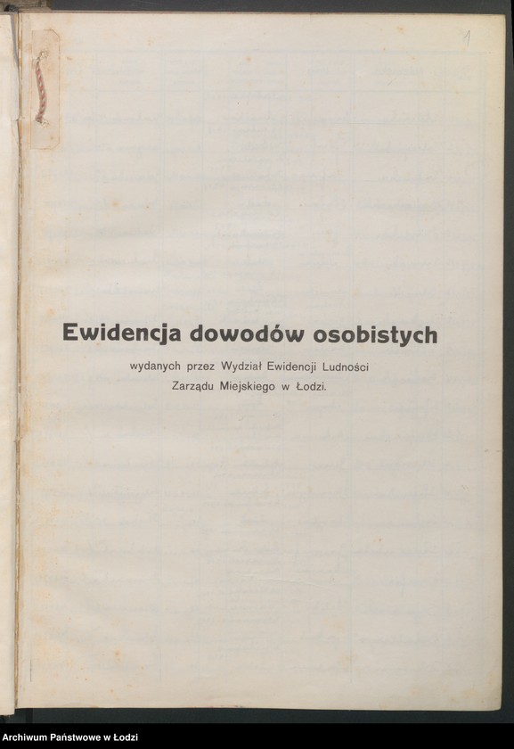 image.from.unit.number "Ewidencja dowodów osobistych wydanych przez Zarząd Miejski w Łodzi, zespół nr 7 [- nazwiska na literę S]"