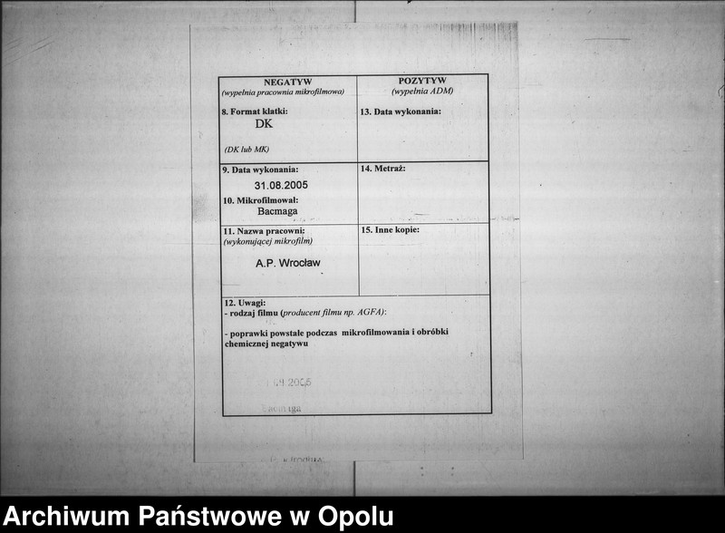 Obraz 3 z jednostki "Acta Generalia des Magistrats zu Oppeln betreffend Stiftungen Vol. I"