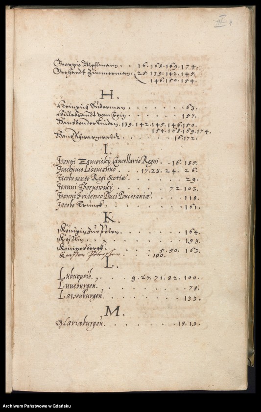 image.from.unit.number "Liber Missivarum de MDXCII, MDXCIII et MDXCIV Annis. Index [adresatów] de Anno 1592 et 1593 et 1594"