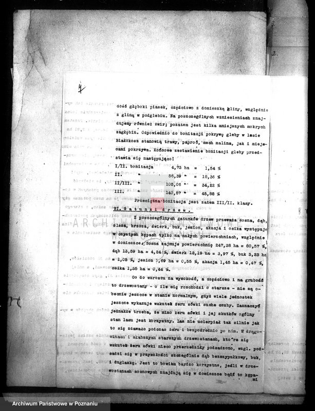 image.from.unit.number "Plan urządzenia gospodarstwa leśnego dla lasu majętności Białokosz powiat międzychodzki 1929-1939"