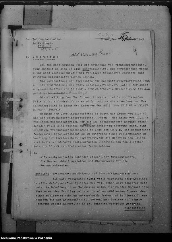 Obraz 8 z jednostki "Trennungsentschädigung"