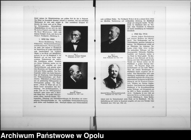 Obraz 17 z jednostki "Magistrats Oppeln. Betrifft: Gesellschaft für Volksbildung"