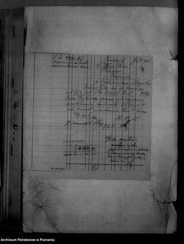 Obraz 8 z jednostki "/Majętność leśna/ Ossowiec/ powiat mogileński"