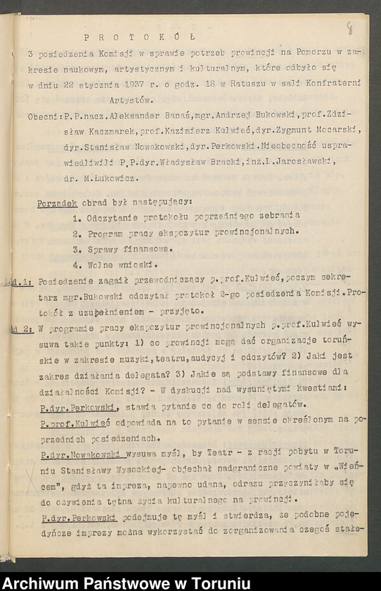 image.from.unit.number "[Korespondencja, protokoły zebrań, sprawozdania]"