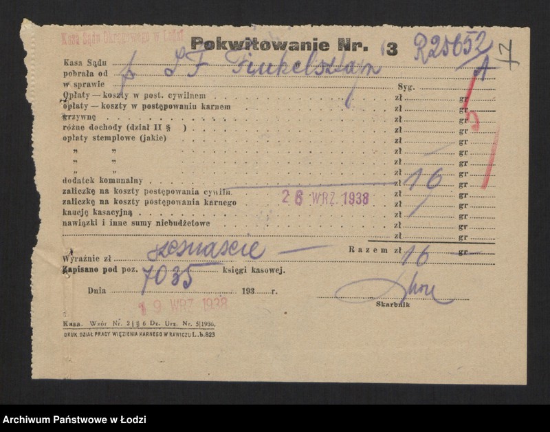 Obraz 9 z jednostki "Dom Eksportowy- Izrael Fajwel Finkelsztajn- wyrób i sprzedaż chustek oraz towarów wigoniowych"