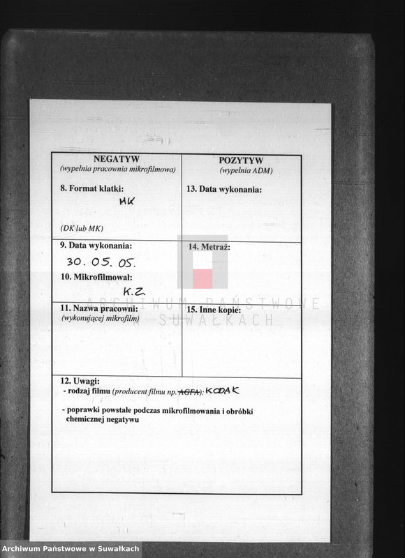 image.from.unit.number "[Księga akt urodzeń, małżeństw i zgonów wyznania rzymskokatolickiego parafii w Sejnach]"