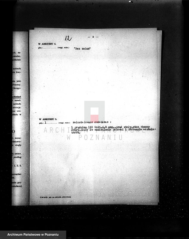 Obraz 15 z jednostki "Kwestionariusz - Gazownia Miejska w Krobi pow. gostyński"