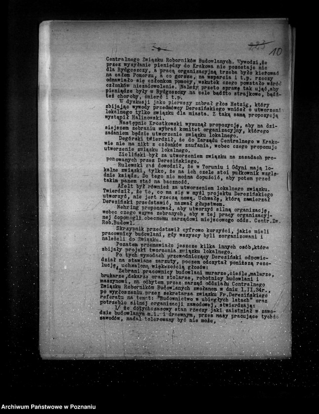 Obraz 13 z jednostki "Sprawozdania okresowe ze stanu bezpieczeństwa za miesiące styczeń-czerwiec 1934 r. /nr 1-6/"