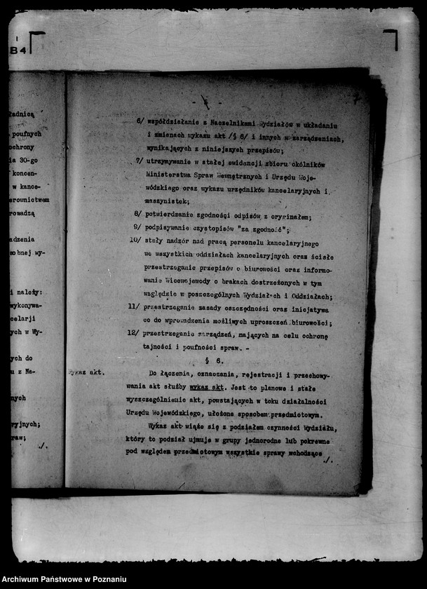 Obraz 10 z jednostki "Spisy spraw Wydziału Społeczno-Politycznego"