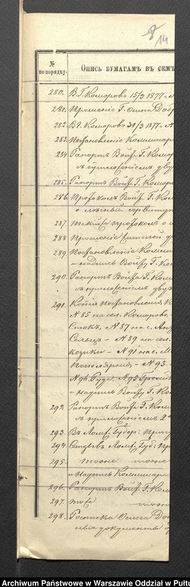 image.from.unit.number "O urządzaniu chłopów byłej rządowej wsi Kossaki, gm. Nur wchodzącej w skład prywatnej własności Obryte należące do Faddeju Siechieniu"