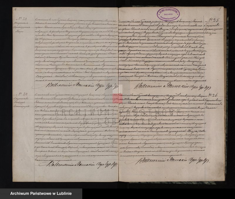 Obraz 8 z jednostki "Księga urodzeń, małżeństw i zgonów"