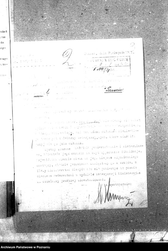 Obraz 7 z jednostki "Pow. lekarz Weterynaryjny Wolsztyn"