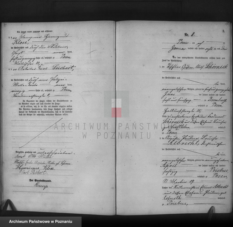 Obraz 9 z jednostki "Księga małżeństw t. I"