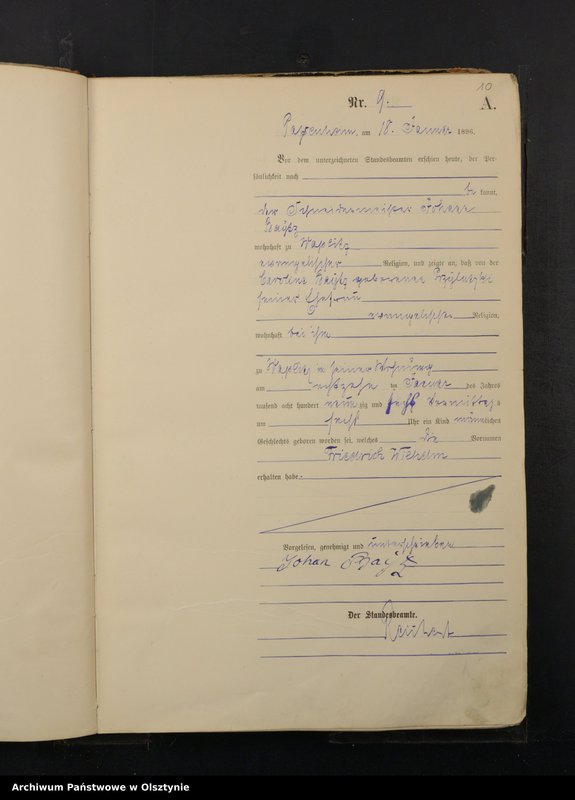 image.from.unit.number "Geburts-Haupt-Register Nr 1 - 225"