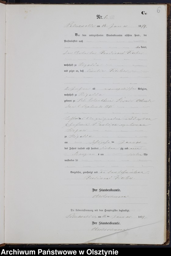 image.from.unit.number "Sterbe-Neben-Register Nr 1 - 147"