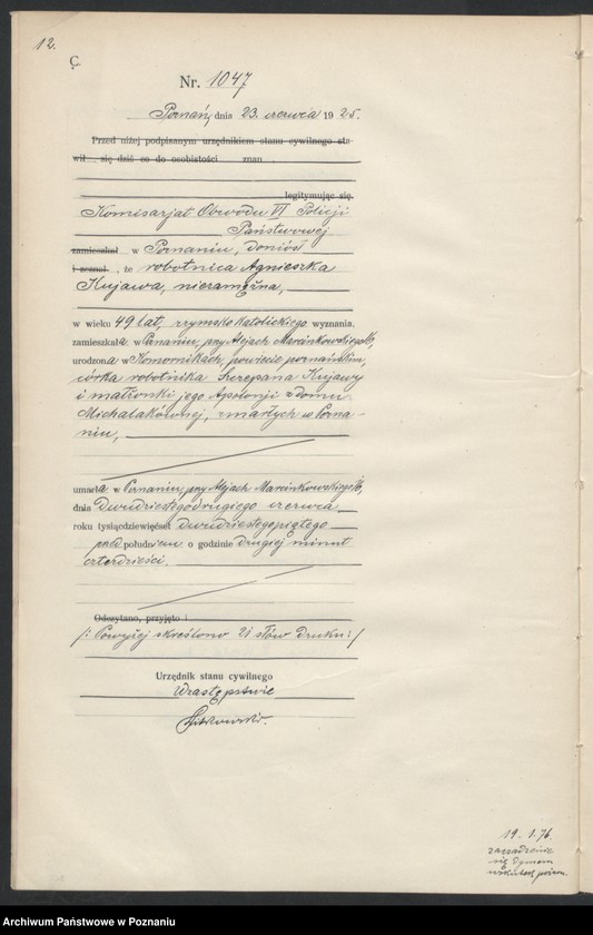 image.from.unit.number "Księga miejscowa zgonów tom III [Rejestr główny zgonów]"