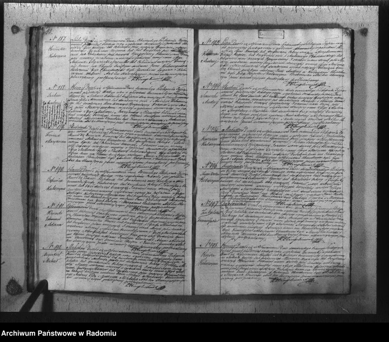 image.from.unit.number "[Duplikat akt urodzonych, zaślubionych i zmarłych parafii rzym.-kat. Głowaczów]"