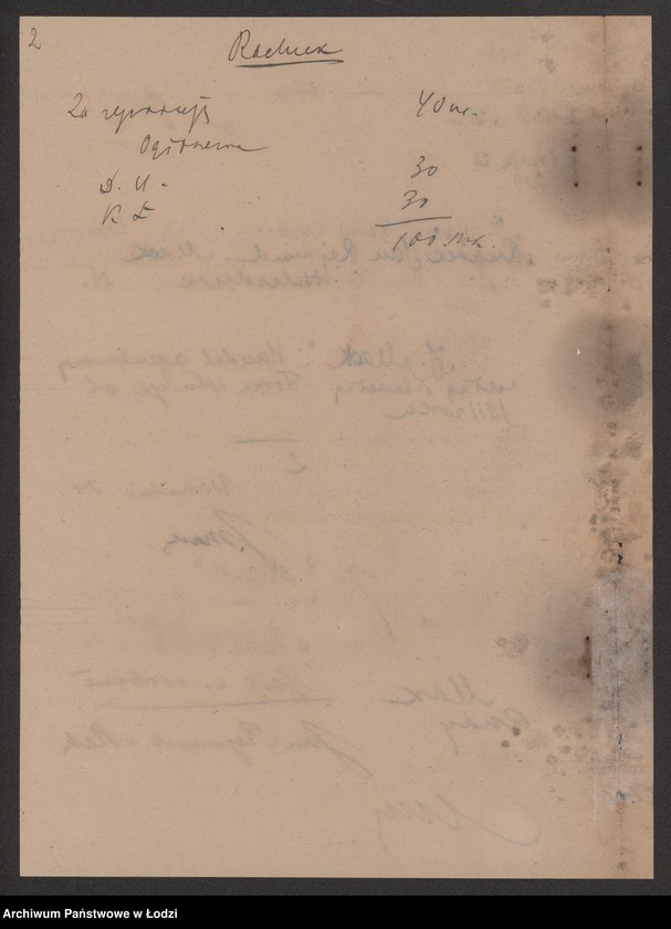 Obraz 4 z jednostki "Jan Rajmund Mack – handel agenturowy wełną i bawełną"