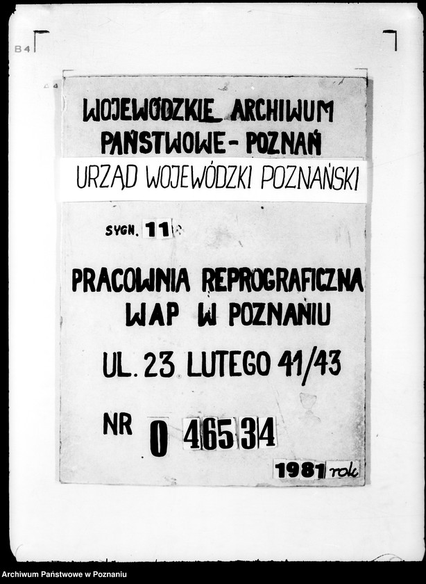 Obraz 1 z jednostki "Protokoły z zebrań periodycznych I instancji /kierowników władz i urzędów niezespolonych z terenu poszczególnych powiatów omawiające ogólną sytuację polityczną i społeczno-gospodarczą"