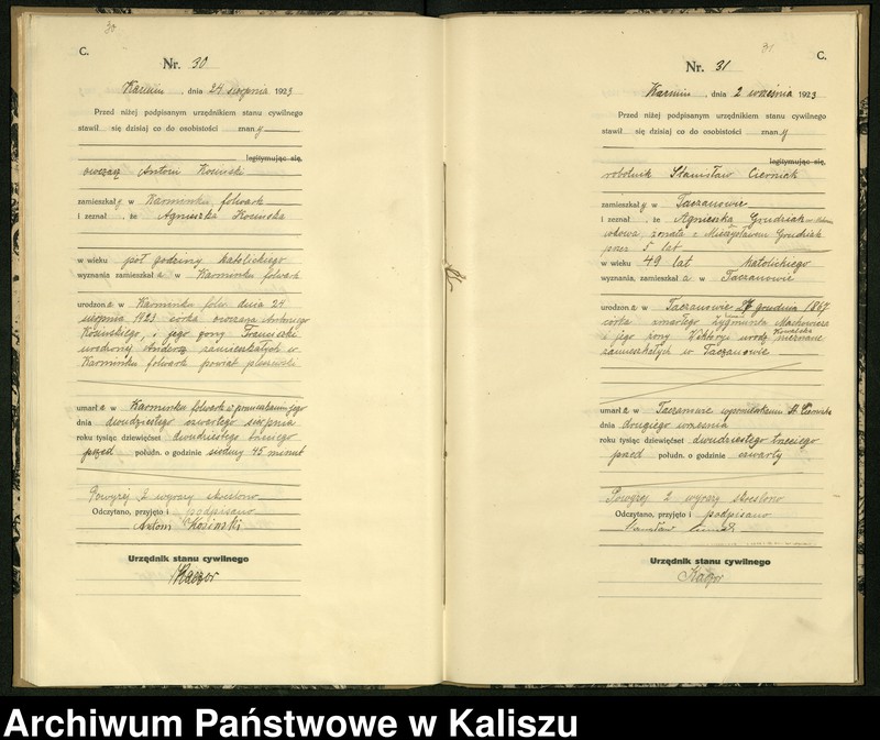 Obraz 19 z jednostki "[Księga zgonów]"
