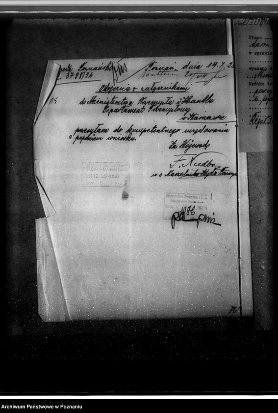 Obraz 19 z jednostki "Fabryka wyrobów mięsnych w Margoninie pow. chodzieski kocioł fabryczny nr 1432, nr woj. 813"