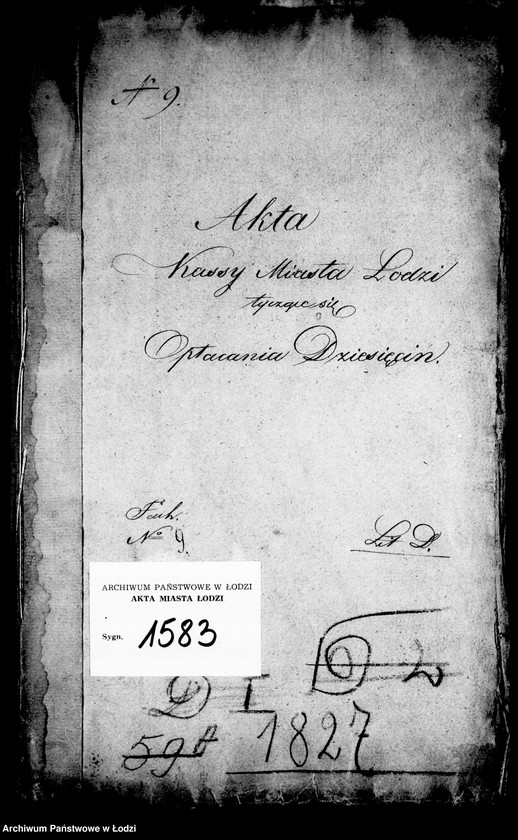 Obraz 4 z jednostki "Akta tyczące się opłacania dziesięciny"