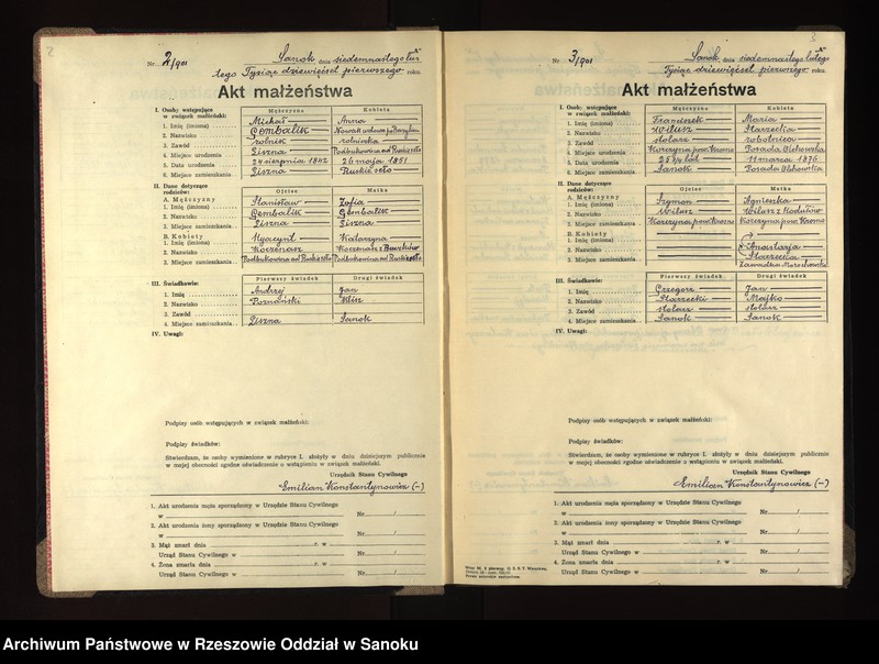 image.from.unit.number "Księga małżeństw"