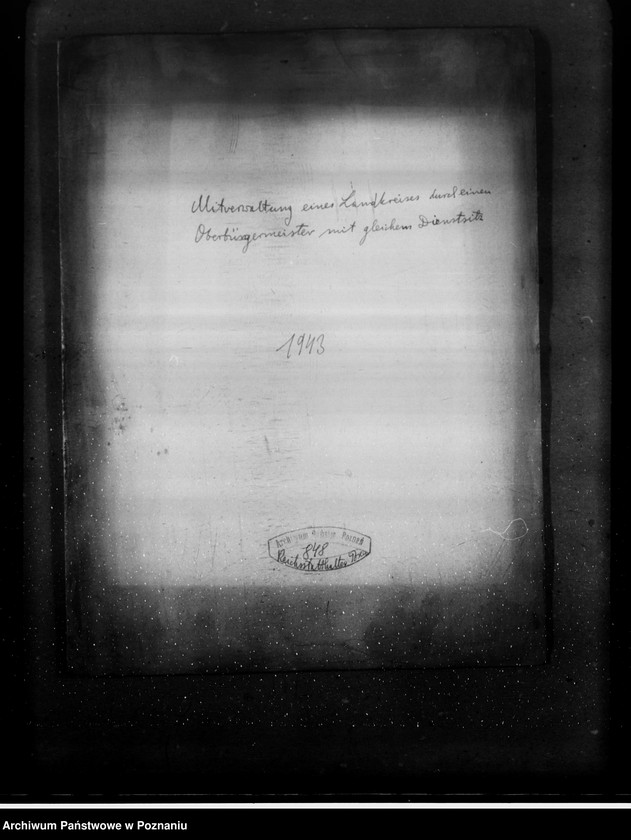 Obraz 4 z jednostki "Mitverwaltung eines Landkreises durch einen Oberbürgermeinster mit gleichen Dienstsitz"