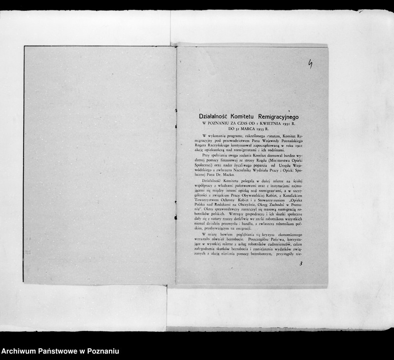Obraz 8 z jednostki "Komitet Reemigracyjny w Poznaniu"