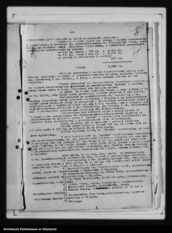 image.from.unit.number "Protokóły i sprawy różne Okręgowego Komitetu Narodowościowego i pow."