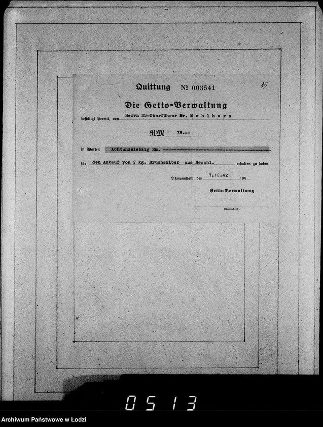 Obraz 19 z jednostki "[Korespondencja, rachunki i zamówienia instytucji i firm]"