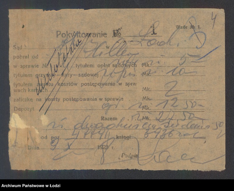 Obraz 6 z jednostki "Ruchla Hiller – sklep żelazny"