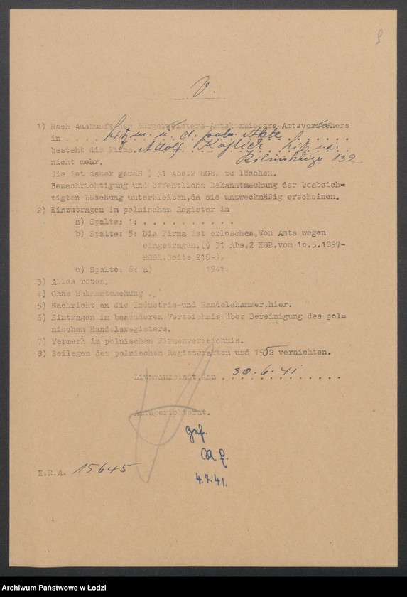 Obraz 11 z jednostki "Adolf Kajlich – przedsiębiorstwo murarskie"