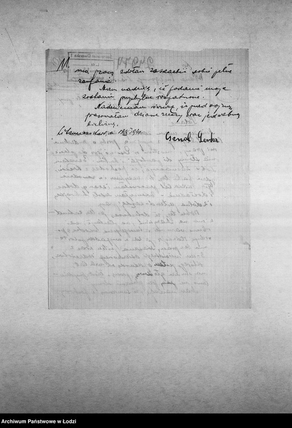 Obraz 14 z jednostki "[Podania o pracę]"