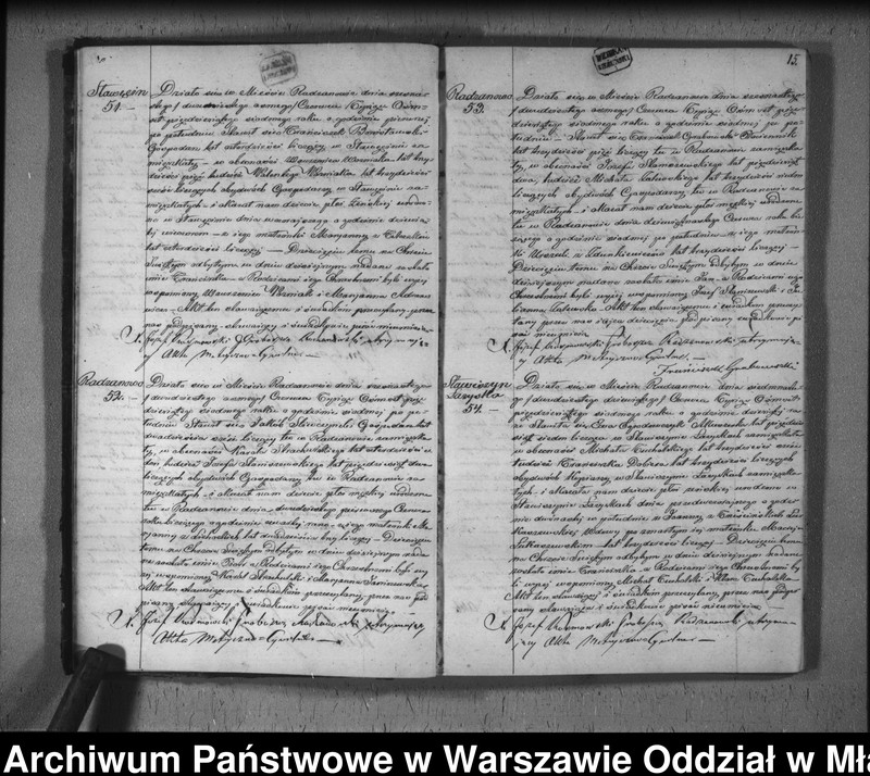 image.from.unit.number "Akta urodzeń, małżeństw i zgonów"