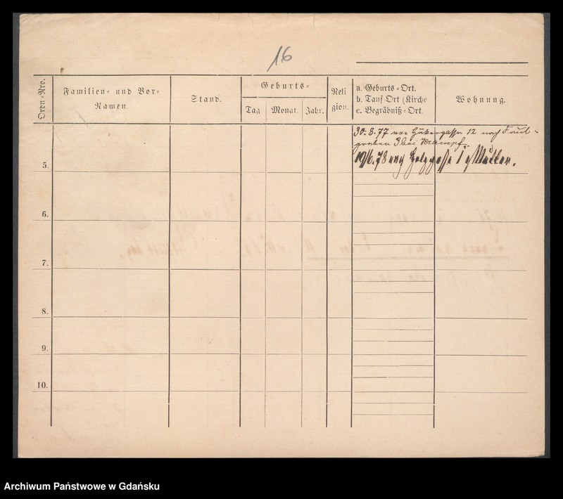 image.from.unit.number "Karty meldunkowe: Schmidt Karoline - Schmidt Nicolaus"