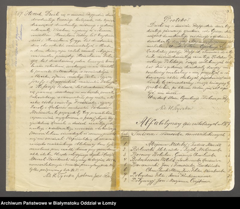 Obraz 11 z jednostki "Księga małżeństw"