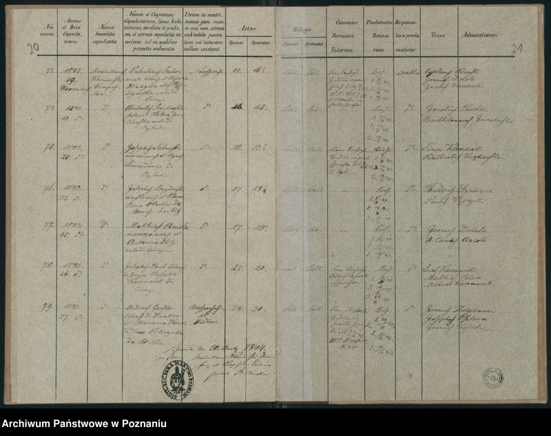 Obraz 13 z jednostki "Księga małżeństw"