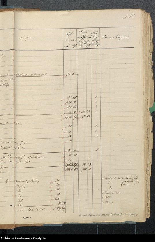image.from.unit.number "Sourquittensche Kirchen Kassen Rechnung"