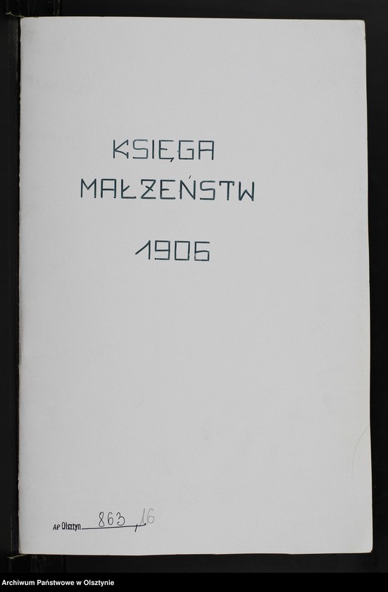 Obraz 2 z jednostki "Heirats-Neben-Register Nr 1 - 24"