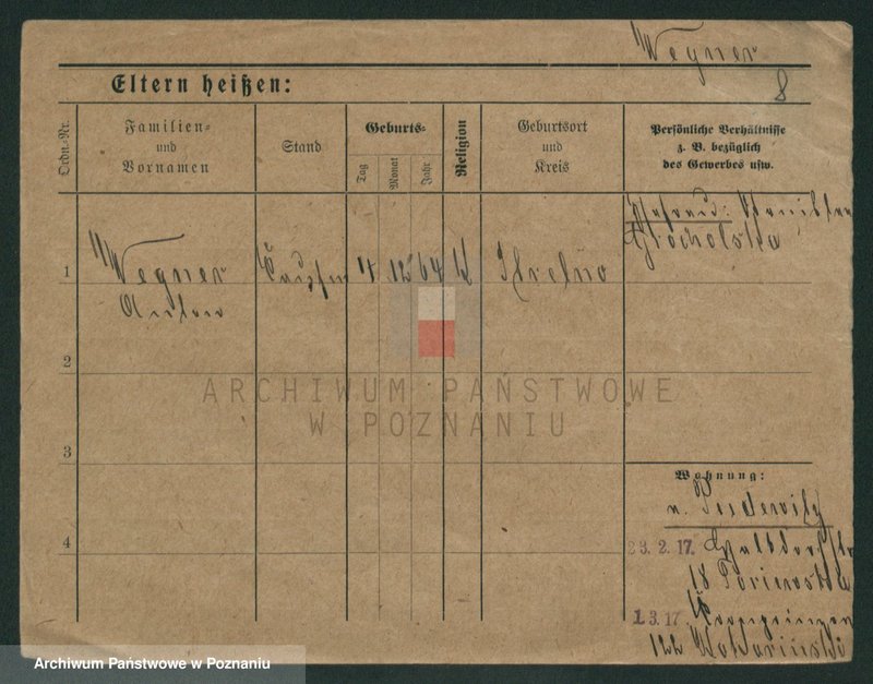 Obraz 19 z jednostki "Wegner - Wekwert"